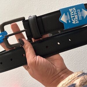 Columbia Black Men's Belt with Active Stretch